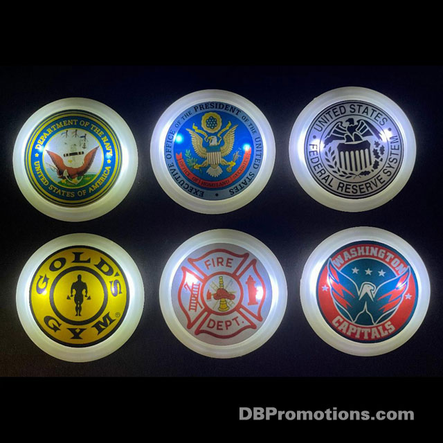 Military Light up Chips Coins